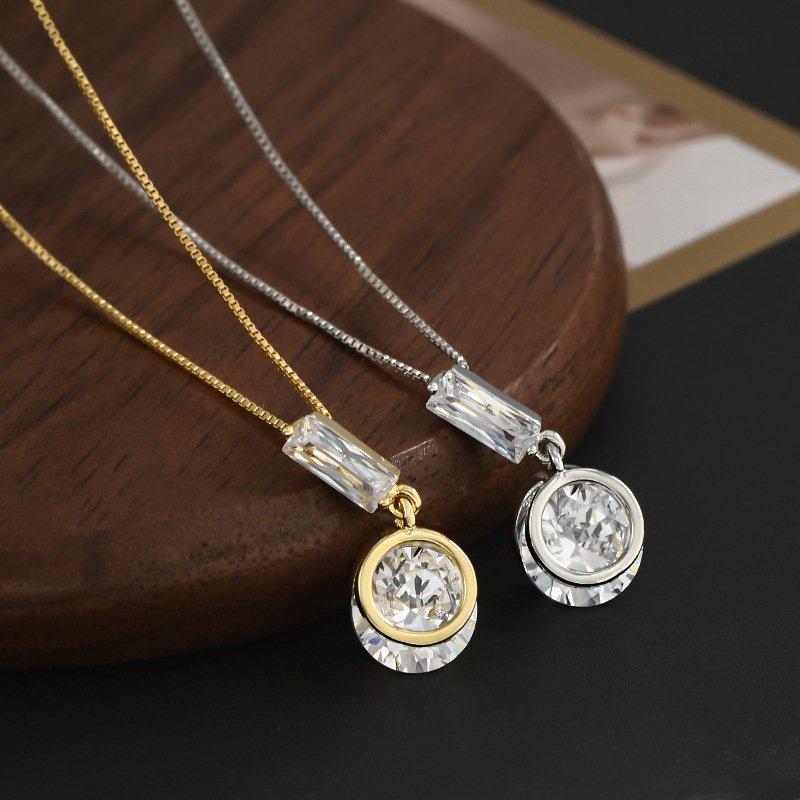Japanese & Korean Inspired Simple Versatile Necklace - 2025 Fashion Trend, Exquisite Temperament Summer Collarbone Chain for Women
